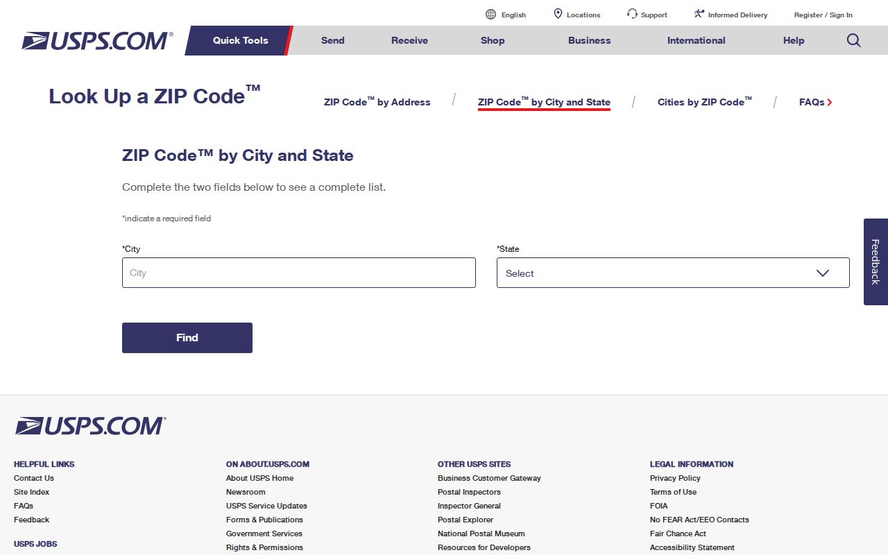 Batavia ZIP code directory USPS address and city search